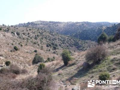 Río Manzanares y el Puente de la Marmota; senderismo por europa